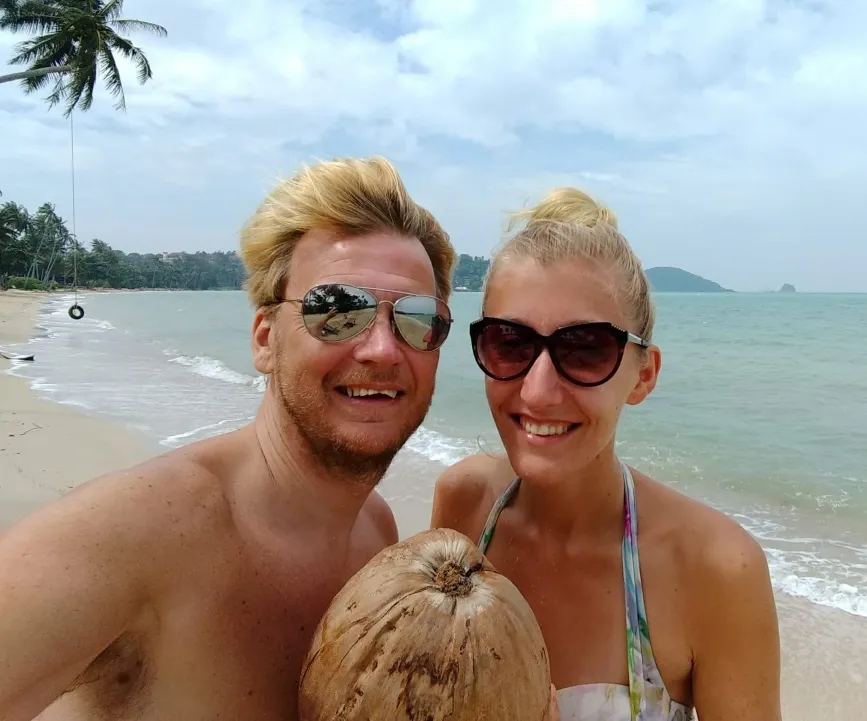 Chris Tilbury and Rebecca